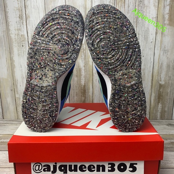 Nike Dunk Low Blue Black Mint GS BOUTIQUE - Picture 6 of 7